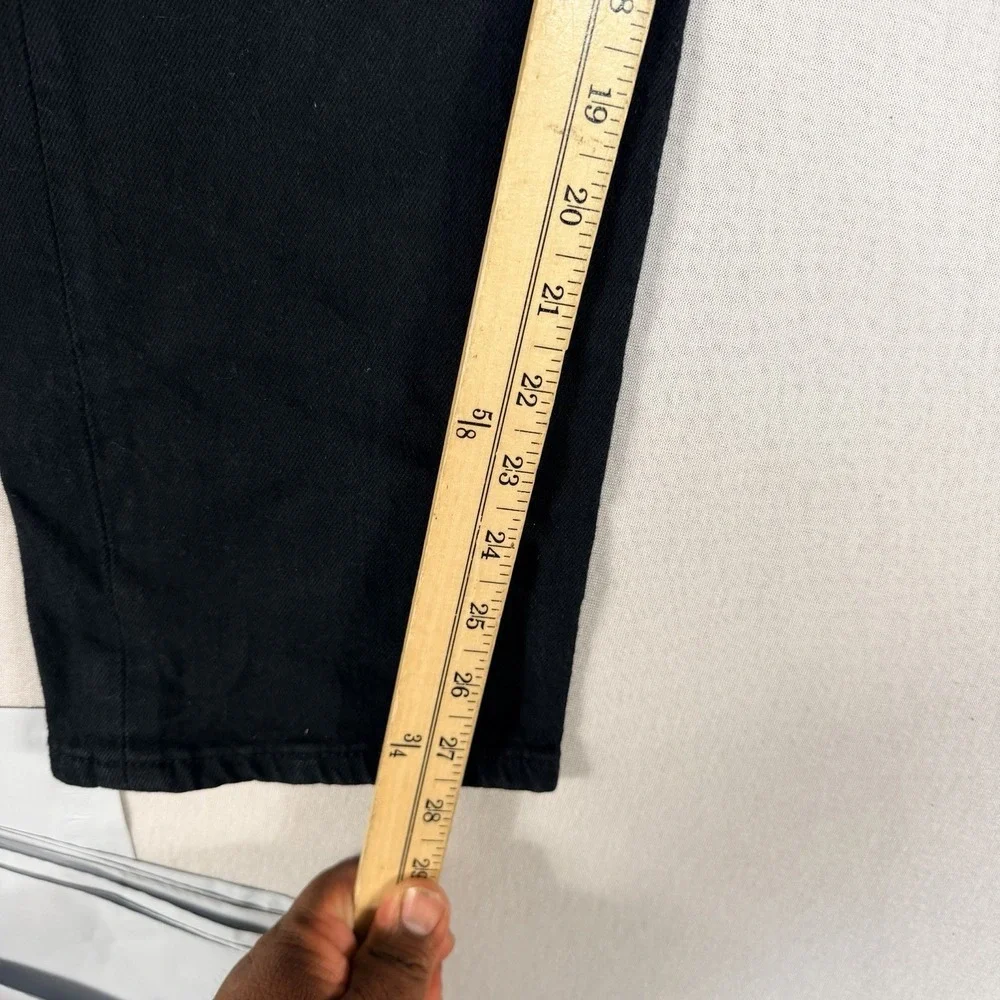 Levi's Men Black Jeans Casual Wedgie Straight Casual Denim Size 28X28